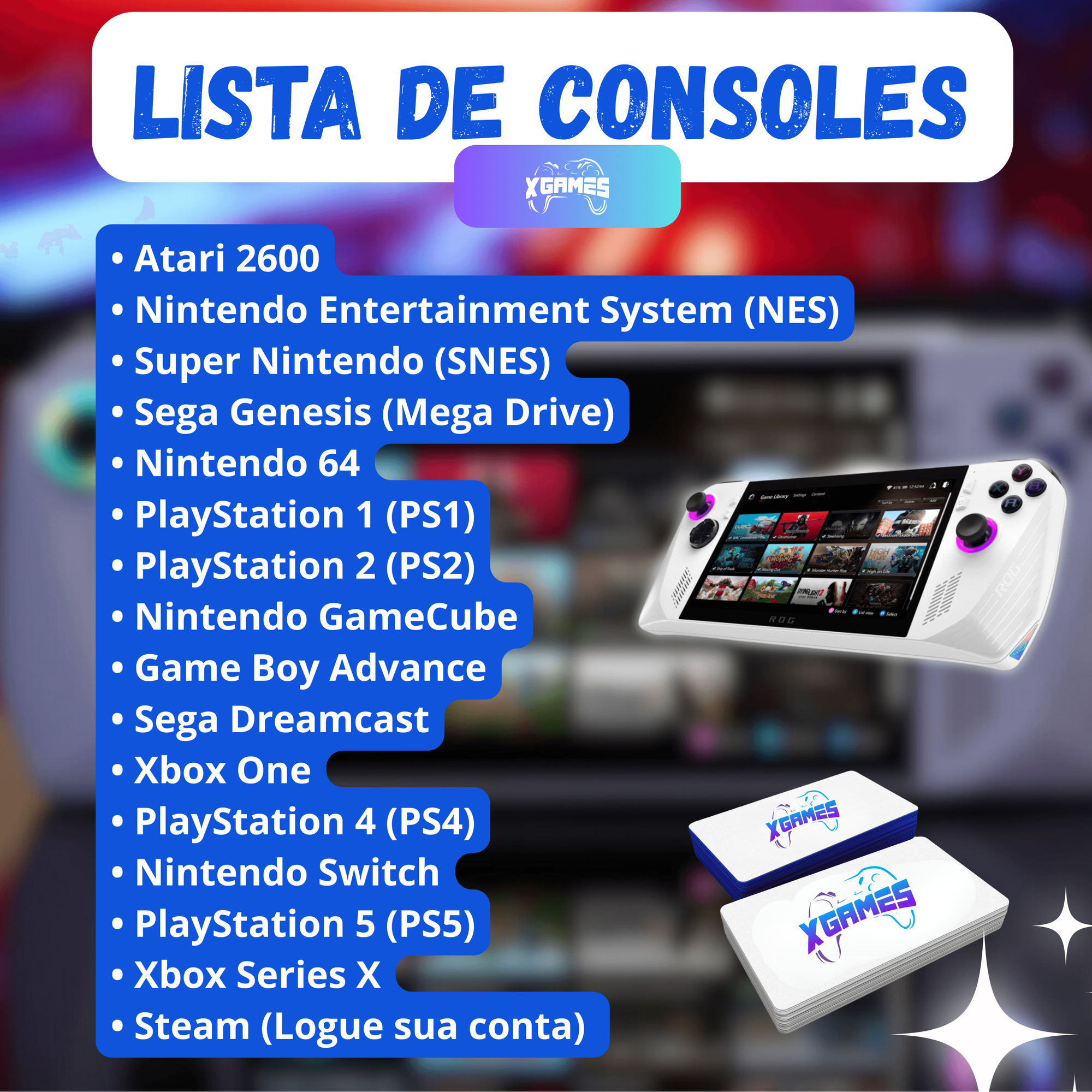MINI PC - PS4, PS5, PS2, XBOX, NITENDO SWITCH, SNES, E MUITO MAIS! (ÚLTIMAS UNIDADES🔥)