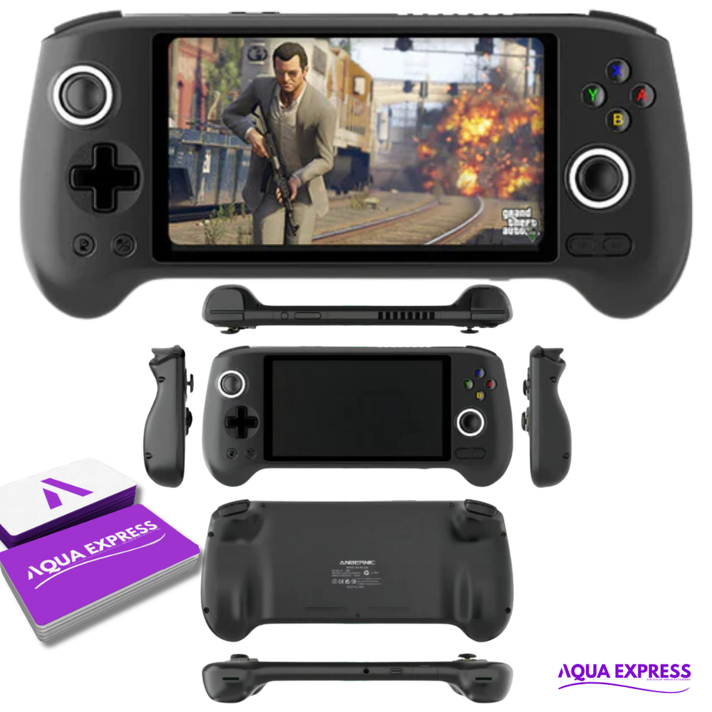 MINI GAME PORTÁTIL - Roda PS2, PS1, PSP, NITENDO, ANDROID e STEAM [BIBLIOTECA COM 1000 JOGOS JÁ INSTALADOS]🎁