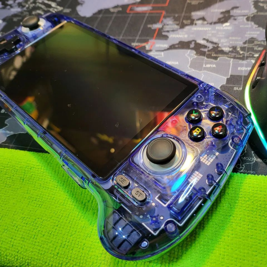 MINI GAME PORTÁTIL - Roda PS2, PS1, PSP, NITENDO, ANDROID e STEAM [BIBLIOTECA COM 1000 JOGOS JÁ INSTALADOS]🎁