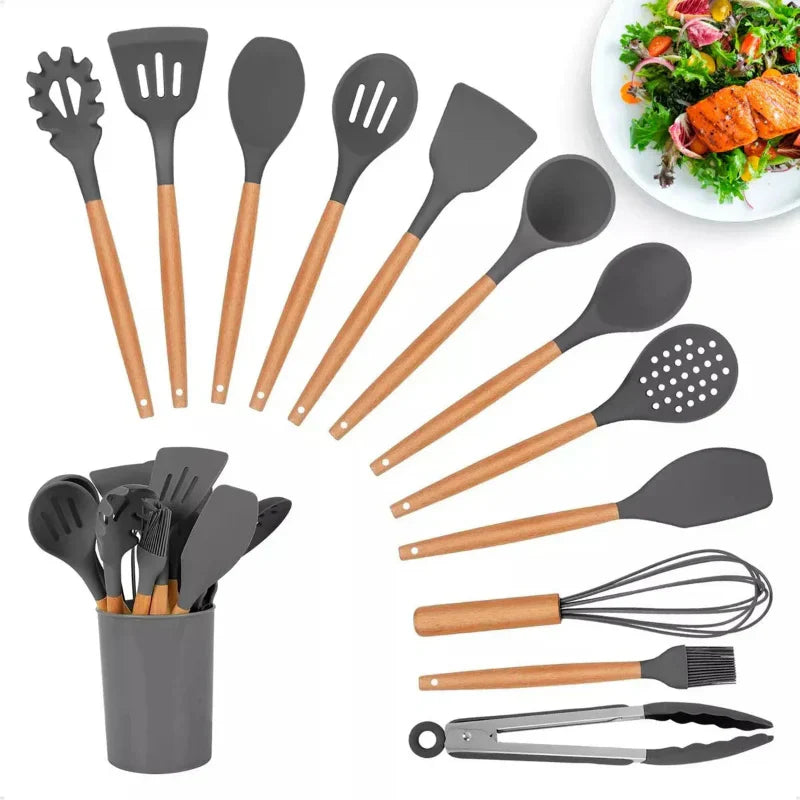 Kit de Utensílios de Cozinha 12 Peças – Favoritoz