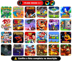 Portátil R36H™ Original - 21.500 Jogos de 20+ Consoles (180 dias de Garantia)