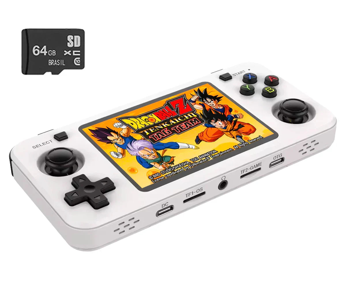 Portátil R36H™ Original - 21.500 Jogos de 20+ Consoles (180 dias de Garantia)