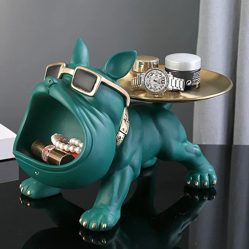Bulldog Decor – Porta-Objetos Moderno Favoritoz