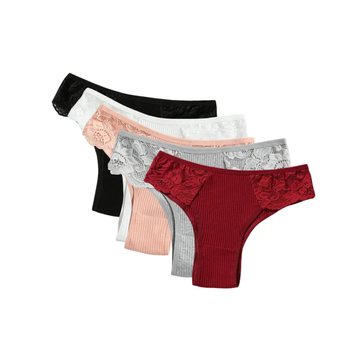 Kit 5 Calcinhas Algodão Flex Woman